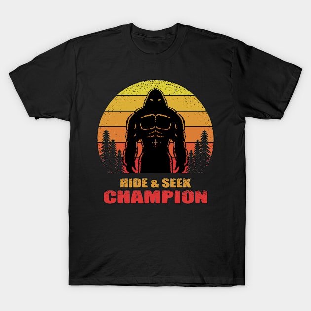 Hide & seek champion T-Shirt by Maxs